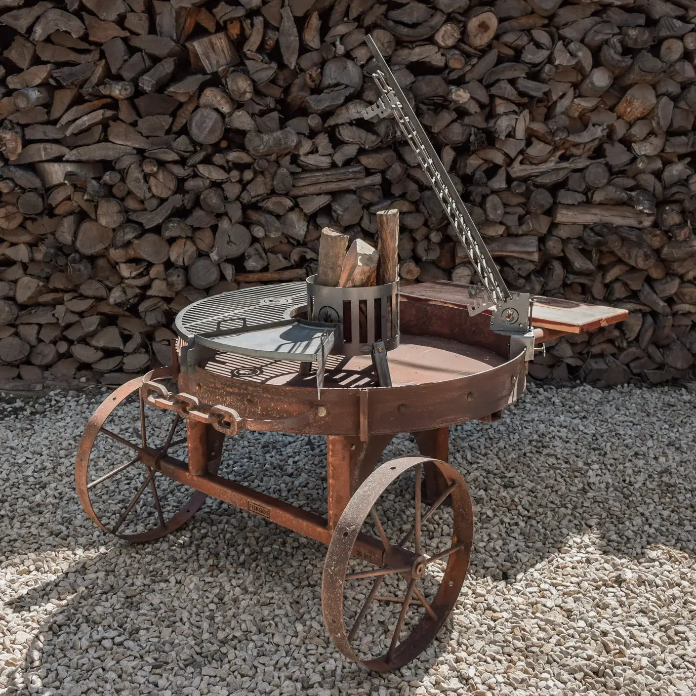 Alamo 120 Fuegos JL Open Fire Argentine Wood and Charcoal Grill
