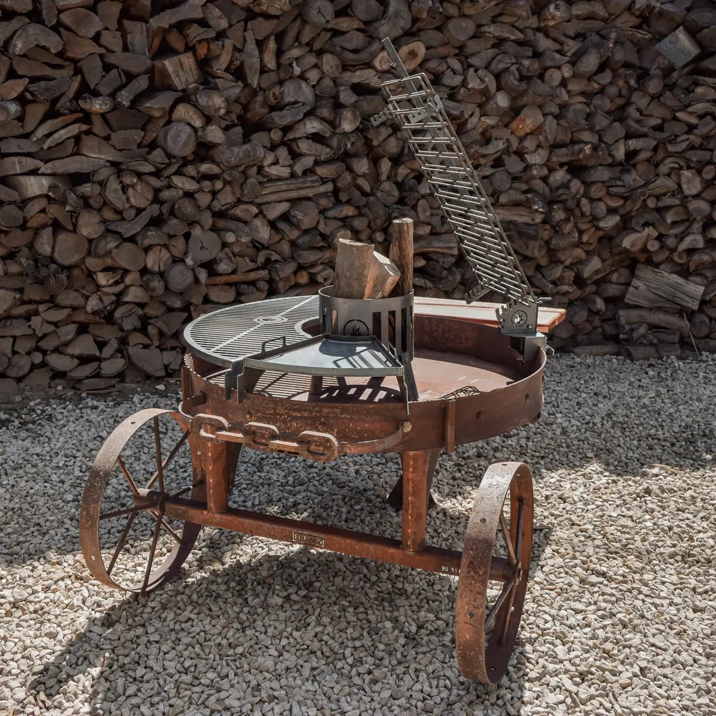 Alamo 120 Fuegos JL Open Fire Argentine Wood and Charcoal Grill