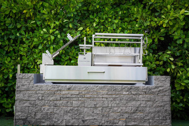 Tagwood BBQ Argentine Santa Maria Wood Fire & Charcoal Gaucho Grill | BBQ08SS -