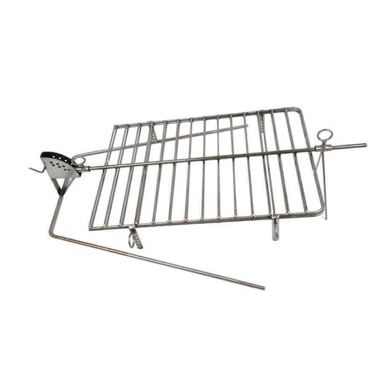 Espiritu Parrillero Medium Portable Charcoal Clamp Grill