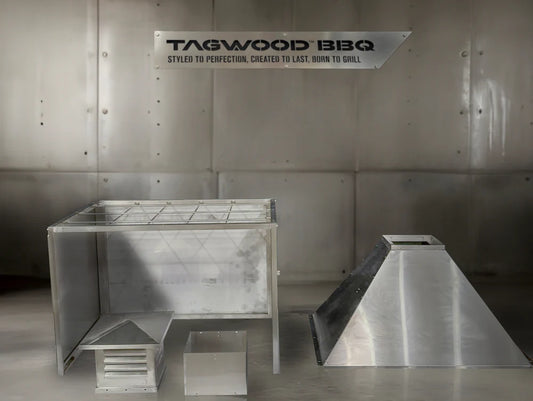 Tagwood BBQ Attachment Built-in Smoke Hood -- ASH05-