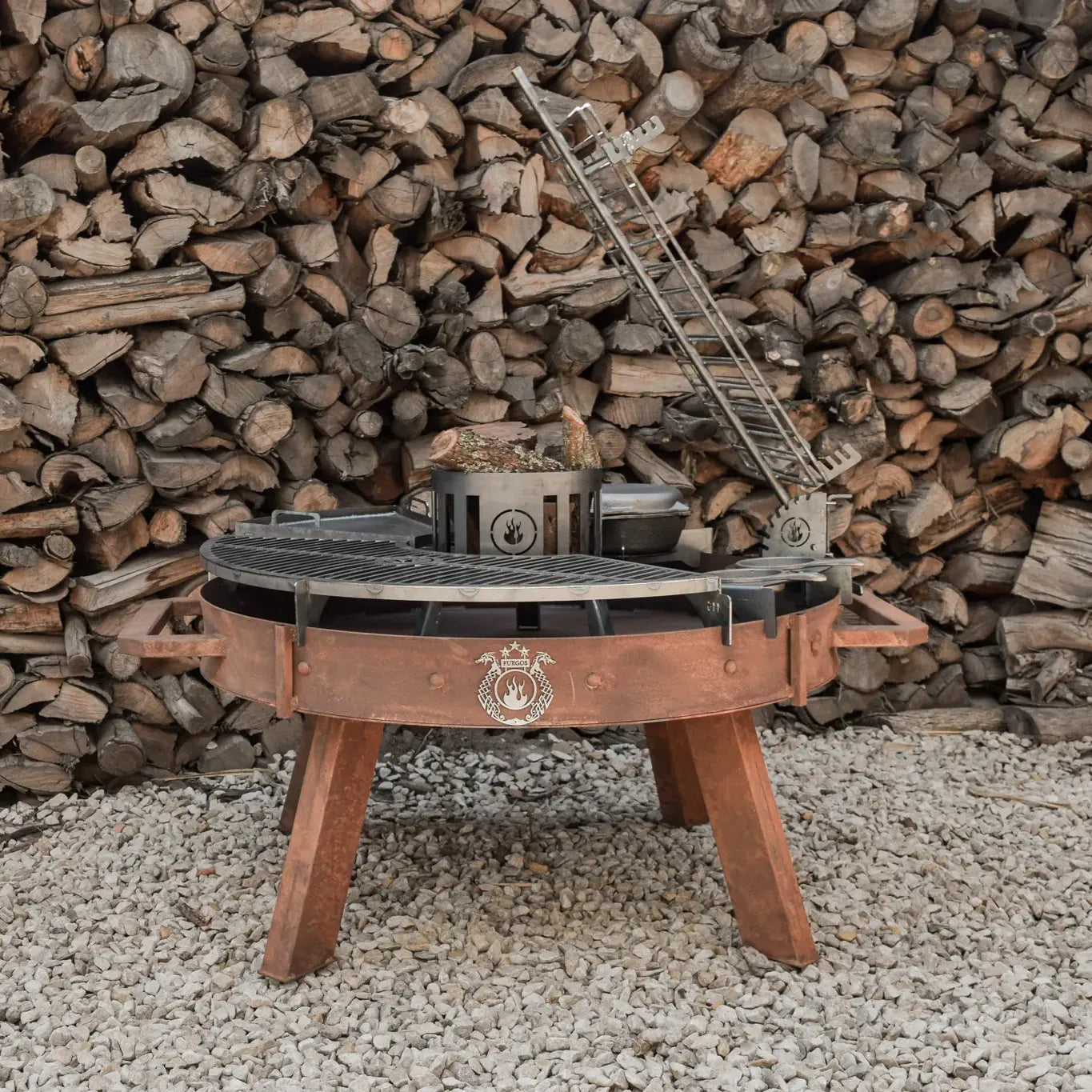 Ram 120 Fuegos JL Open Fire Argentine Charcoal Grill