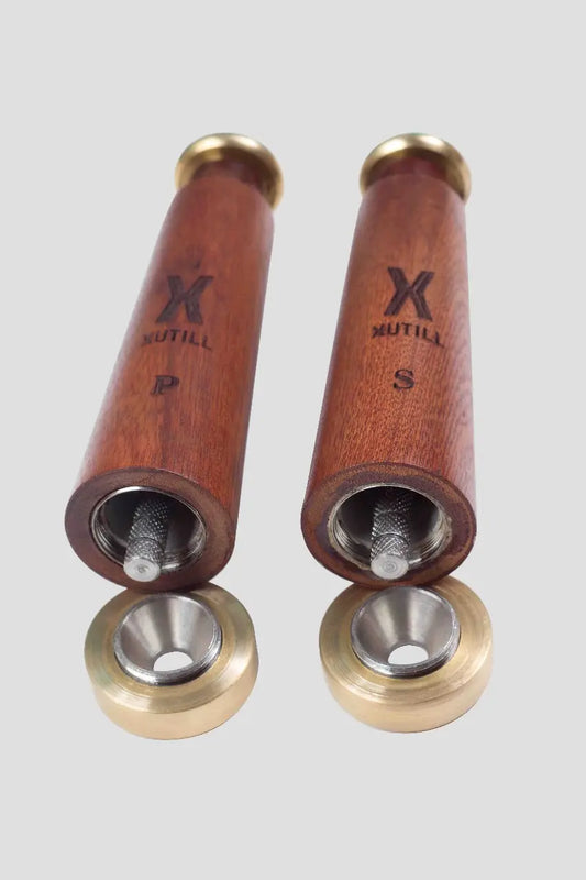 Xutill Duo of Salt and Pepper Mills (Telescope Acetate)