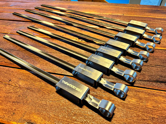 Tagwood BBQ Stainless steel skewers SET OF 4 | PRE-ORDER