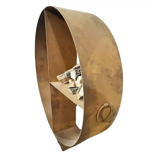 GW Pro 47-Inch Rust Firewood Rack