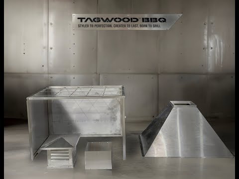 Tagwood BBQ Attachment Built-in Smoke Hood -- ASH25-