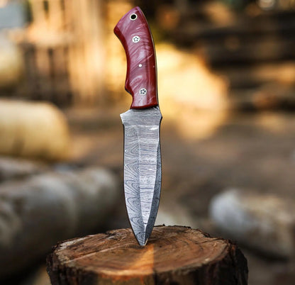 Red Pearl Kitchen Knife 9"