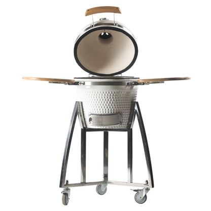 Kamado Argentino Pampa 16-Inches White Kamado Grill