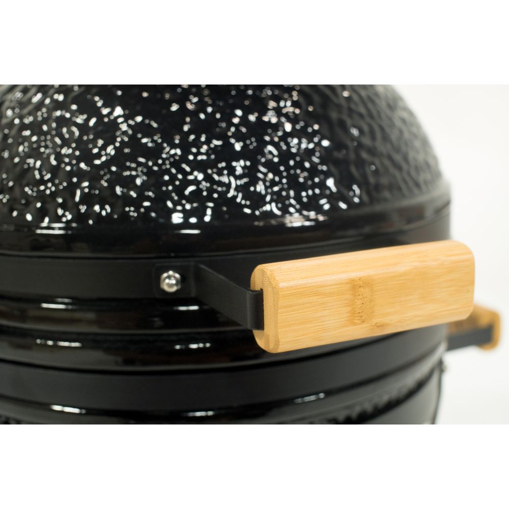 Kamado Argentino 16-Inches Mini Pampa Black Kamado Grill