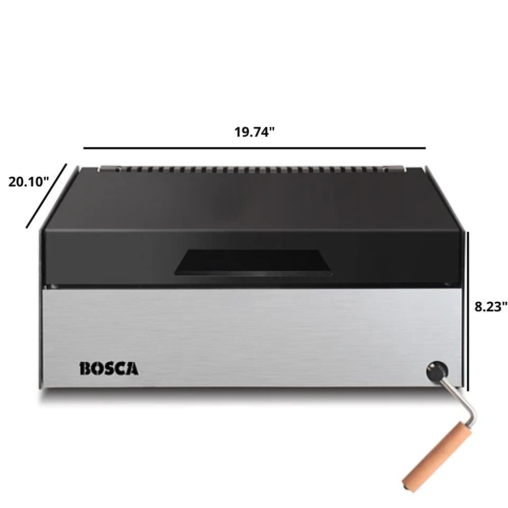 Bosca Block 500 - 20 Inch Built In Wood Fired Grill