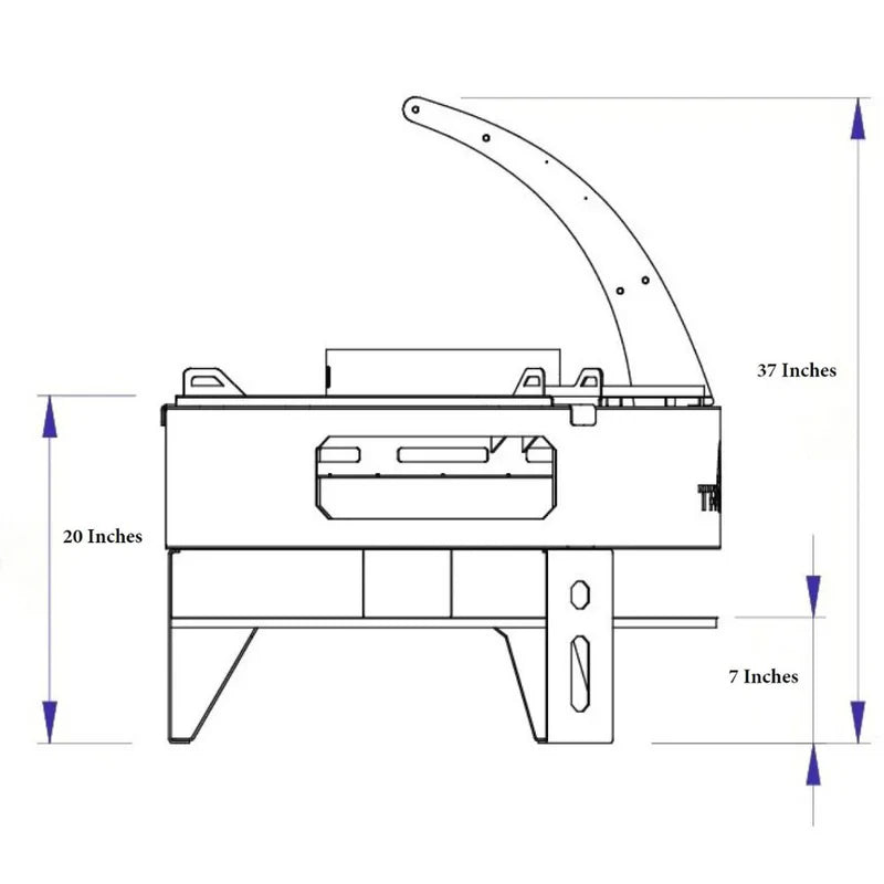 Tromen Duomo Ceibo Firepit Open Fire Argentine Grill