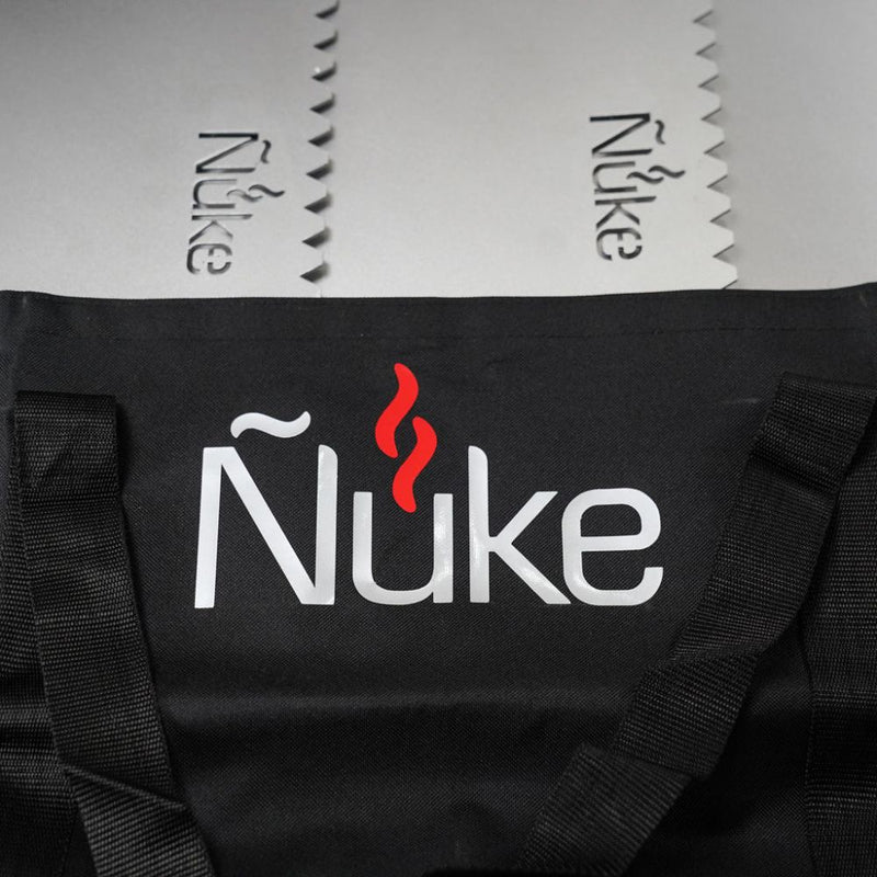 Nuke 500 Fire Pit Grill - Folds Flat Firepit & Grill