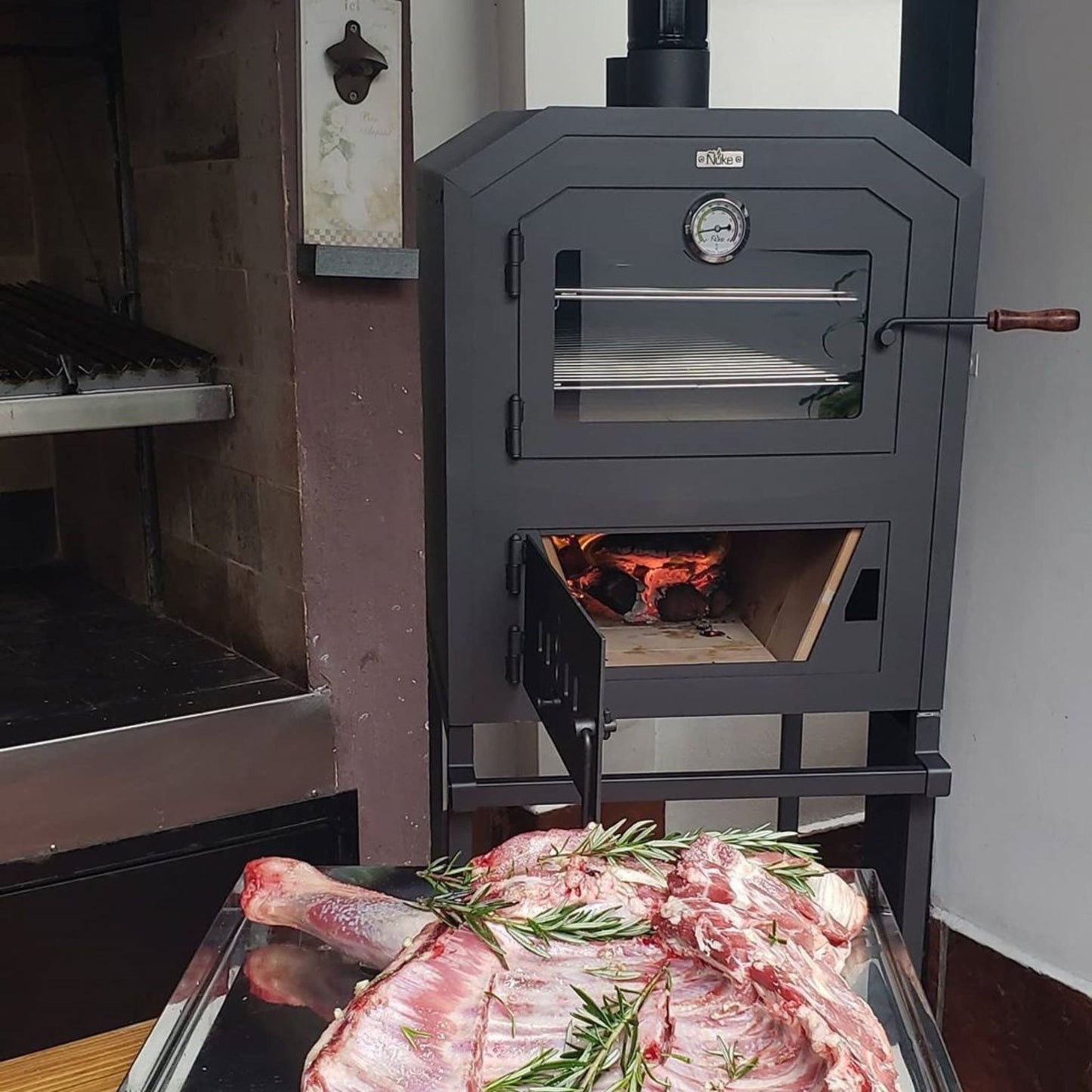 Nuke Argentine Outdoor Wood Oven 23.5"