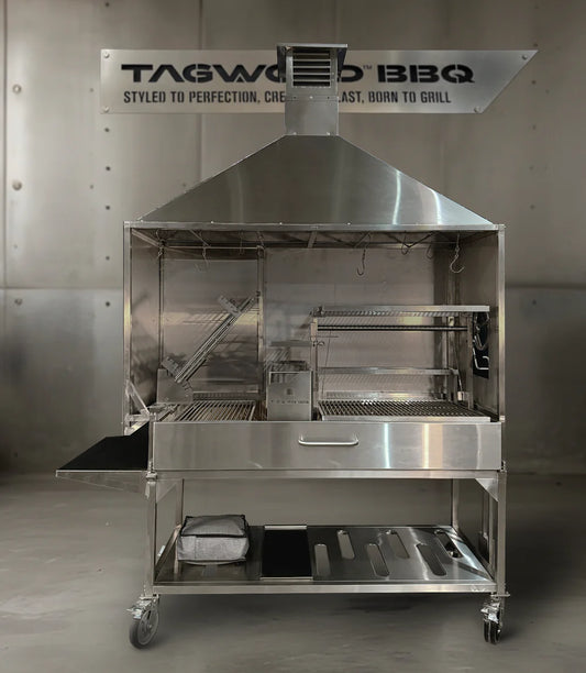Tagwood BBQ Attachment Built-in Smoke Hood -- ASH08- PRE-ORDER