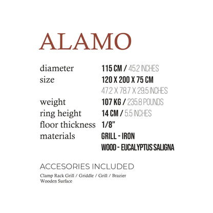 Alamo 120 Fuegos JL