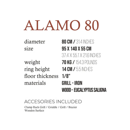 Alamo 80 Fuego JL