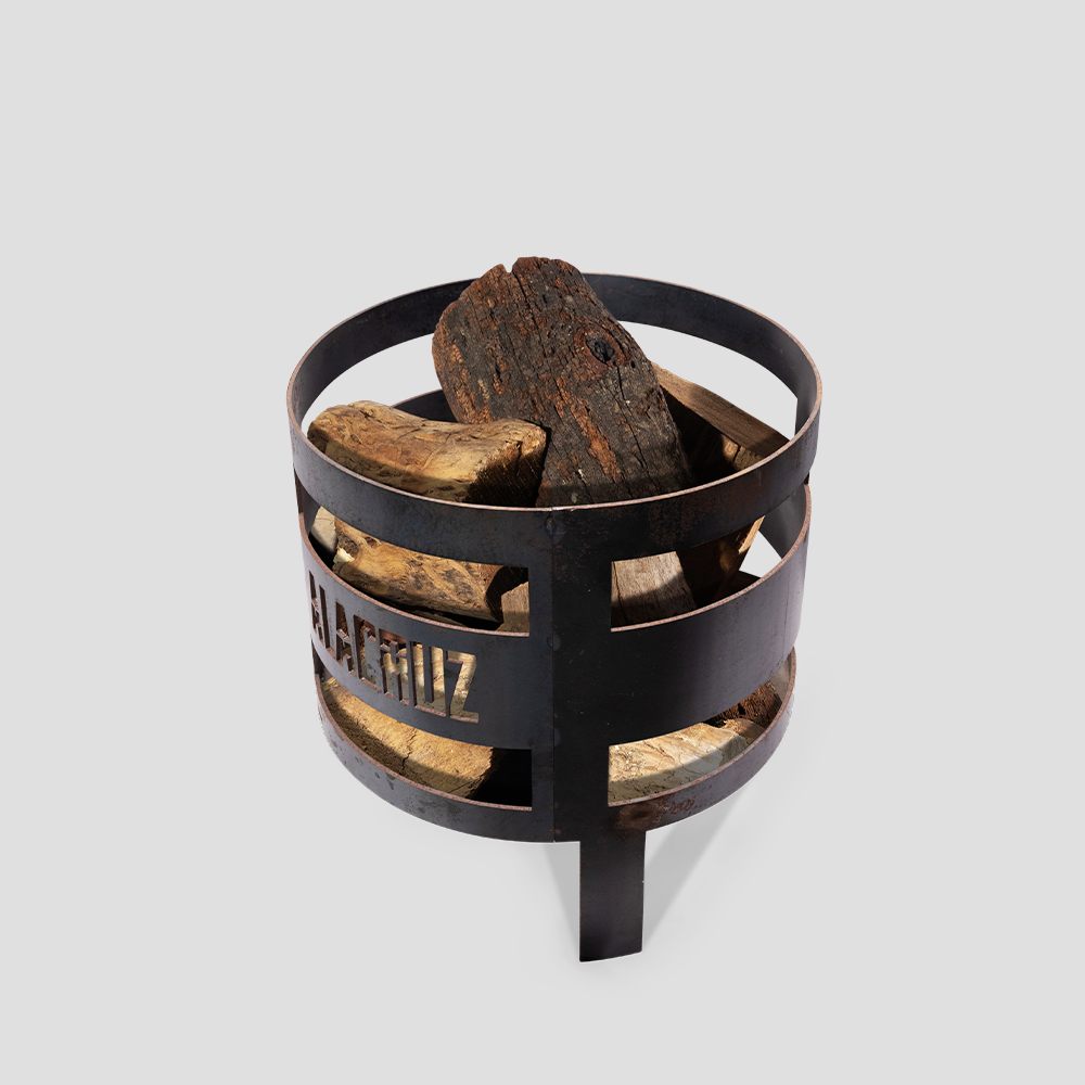 Wood Brazier - A La Cruz
