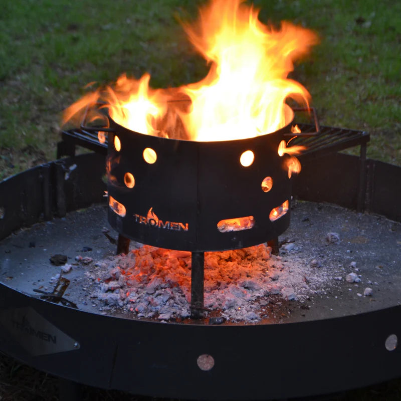 Tromen Duomo Mega Firepit Open Fire Argentine Grill