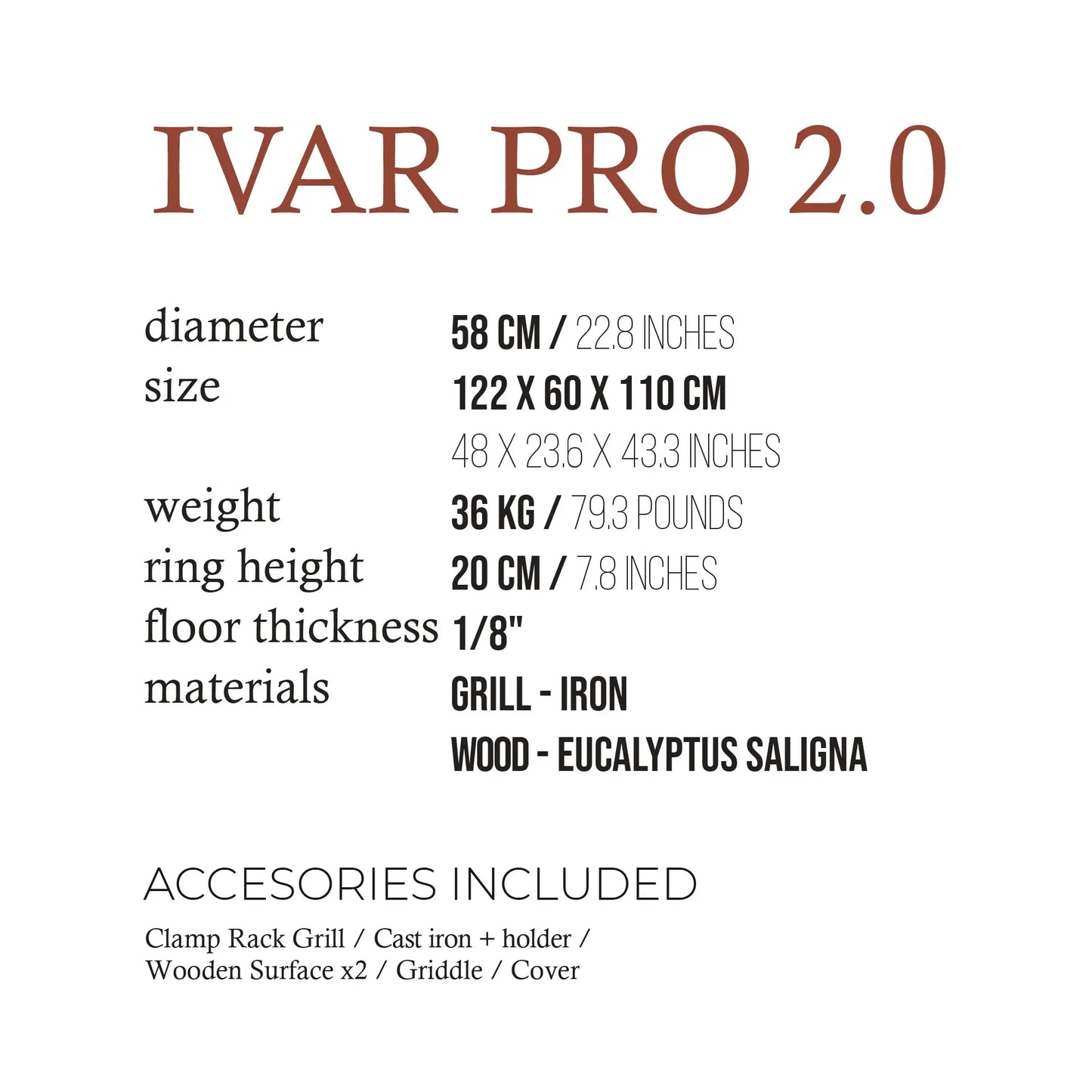 Ivar Pro 2.0 Fuegos JL