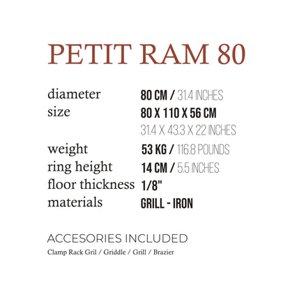 Petit RAM Grill Fuegos JL