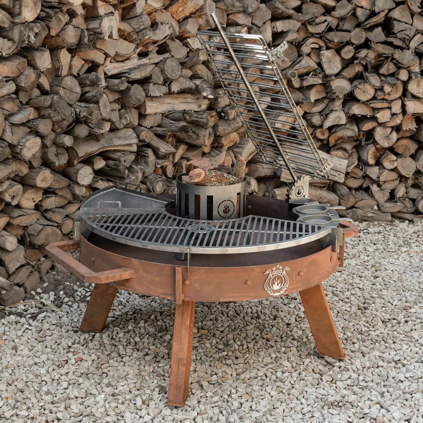 Ram 120 Fuegos JL Open Fire Argentine Charcoal Grill