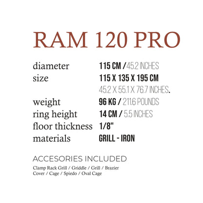 RAM 120 PRO Fuegos JL