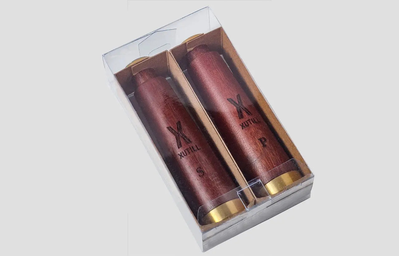 Xutill Duo of Salt and Pepper Mills (Telescope Acetate)