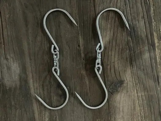 Tagwood BBQ Extended S shape meat hook (1 unit) | BBQ75SS --