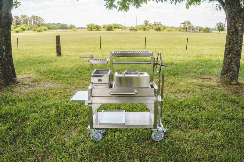 Tagwood BBQ Argentine Santa Maria Wood Fire & Charcoal Gaucho Grill | BBQ03SS MINI -