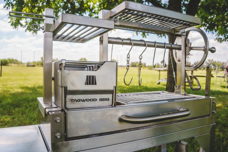 Tagwood BBQ Argentine Santa Maria Wood Fire & Charcoal Gaucho Grill | BBQ03SS MINI -