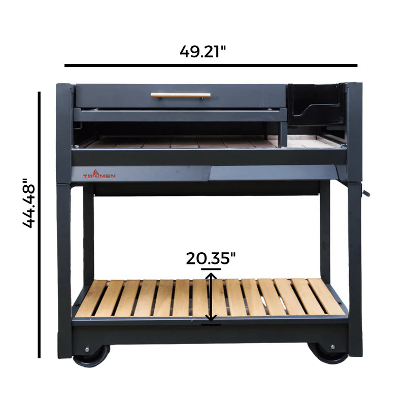 Tromen Gaucha Freestanding Argentine Charcoal Grill