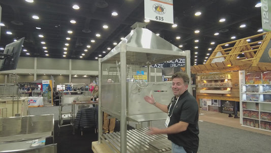 Tagwood BBQ XL Argentine Santa Maria Wood Fire & Charcoal Gaucho Grill all Stainless Steel | BBQ22SS