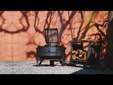 Tromen Duomo Ceibo Firepit Open Fire Argentine Grill